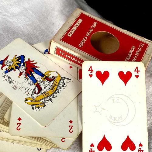 1970 T.C. Oyun Kağıtları Monopolü Briç Seti
