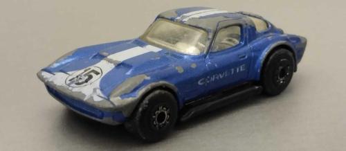 1989 YILI Matchbox Corvette Grand Sport (MB2) 1:64  Ölçek KULLANILMIŞ