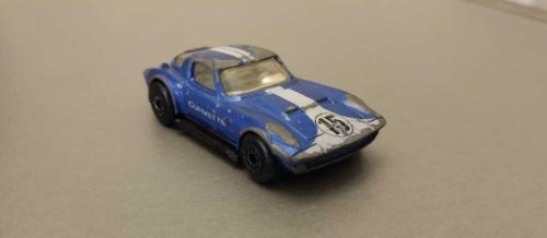 1989 YILI Matchbox Corvette Grand Sport (MB2) 1:64  Ölçek KULLANILMIŞ