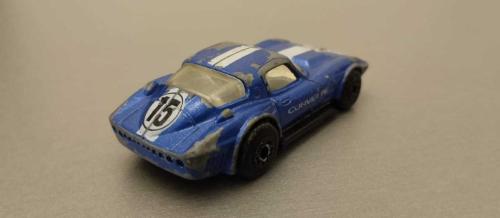 1989 YILI Matchbox Corvette Grand Sport (MB2) 1:64  Ölçek KULLANILMIŞ