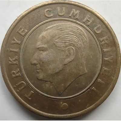 Türkiye 2021 1 Türk Lirası - Atatürk Portreli, Bimetal Güncel Emisyon Koleksiyon Para