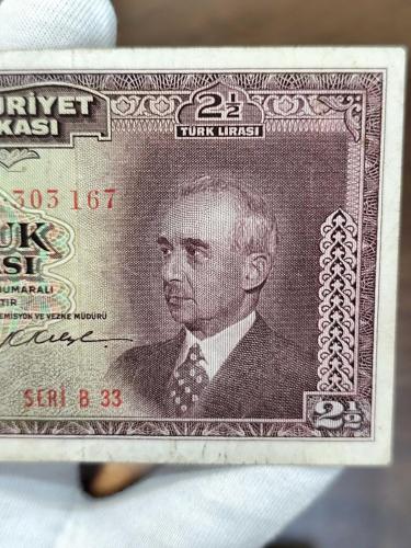 3. Emisyon 2,5 Lira
