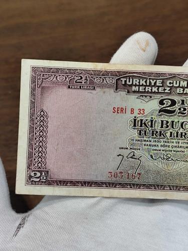 3. Emisyon 2,5 Lira