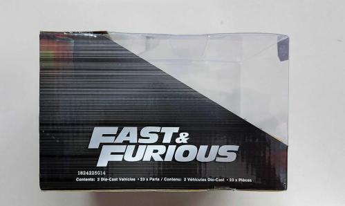 Jada Fast & Furious Nano Train Scene Diorama ( Toyota Supra & Dodge Charger ) Hızlı ve Öfkeli