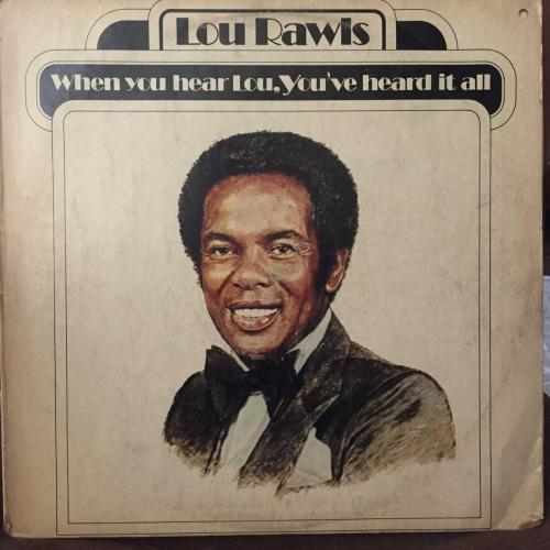 Lou Rawls - When You Hear Lou, You've Heard It All / Turkey 1978 / LP / *Soul, Disco*