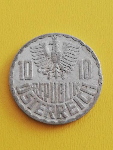 Avusturya 10 Groschen 1962