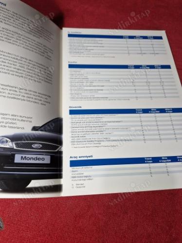 FORD MONDEO - Katalog Broşür