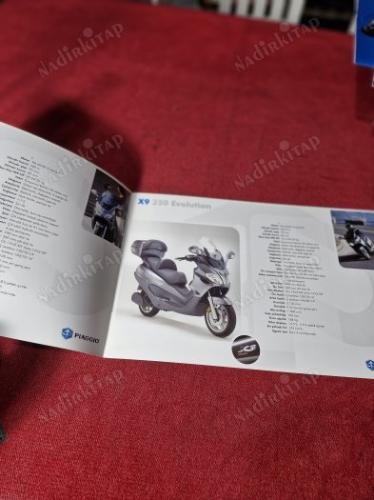 PİAGGİO MOTOSİKLET - Katalog Broşür
