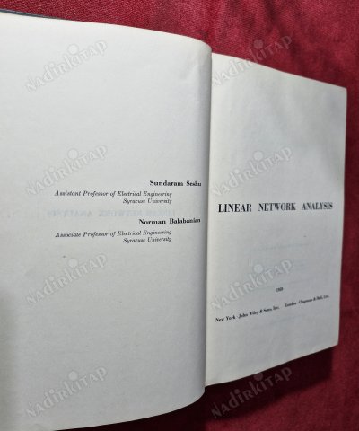 LINEAR NETWORK ANALYSIS