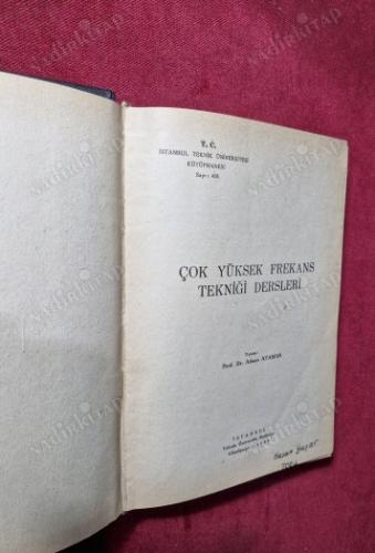 ÇOK YÜKSEK FREKANS TEKNİĞİ DERSLERİ