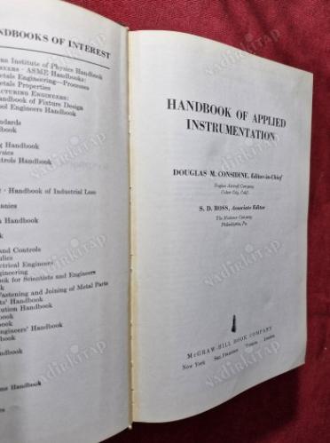 Handbook of Applied Instrumentation