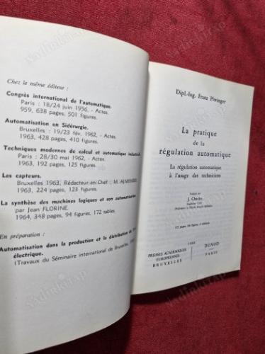 La régulation automatique à l'usage des techniciens