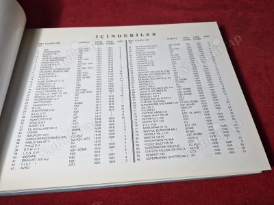 TÜRK HAVA KUVVETLERİ UÇAK ALBÜMÜ (1911 - 1996)