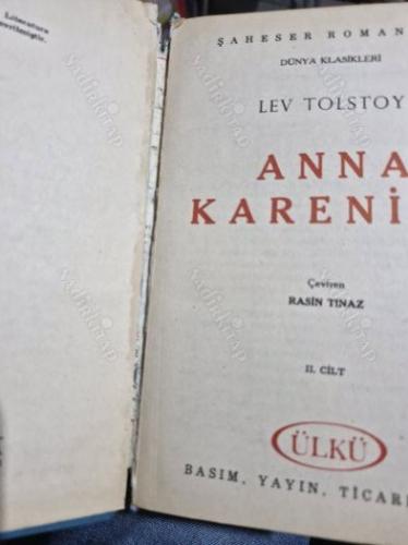 Anna Karenina (2. cilt)