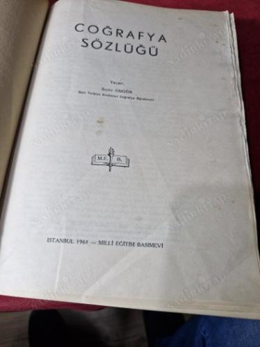 COĞRAFYA SÖZLÜĞÜ