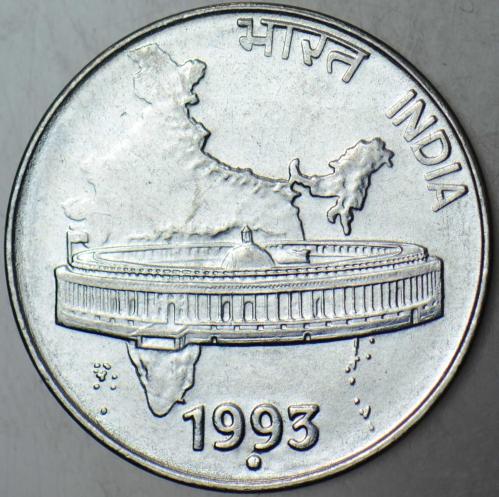 HİNDİSTAN 50 PAİSE 1993.