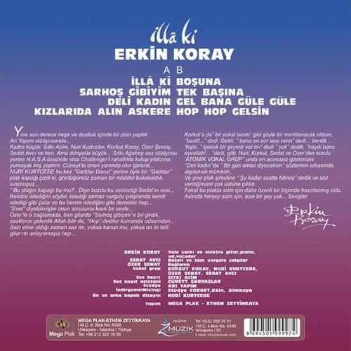 İlla ki (Siyah Plak) Erkin Koray