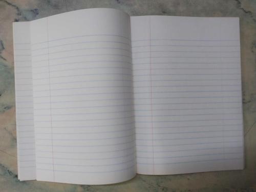 1980 LER ESKİ ÇİZGİLİ DEFTER 140 YAPRAK 16×22 cm 
