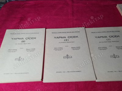 YAPMA ÇİÇEK - 3 CİLT TAKIM