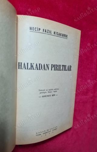 HALKADAN PIRILTILAR (Tekmil ve tashih edilmiş ekliyle ikinci baskı)