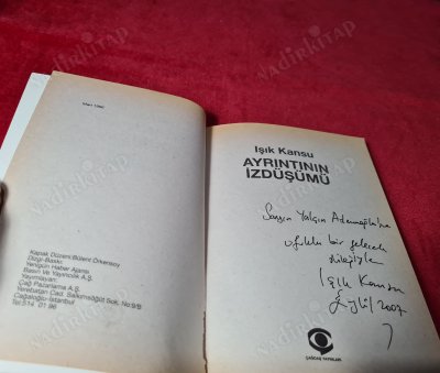 AYRINTININ İZDÜŞÜMÜ - imzalı