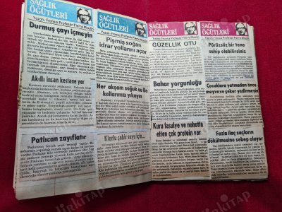 SAĞLIK ÖĞÜTLERİ - Gazete Kesikleri - Defter Dolusu