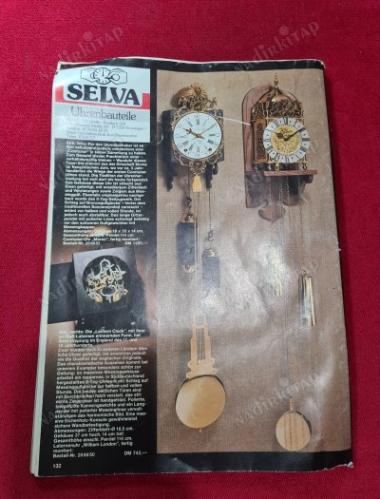 SELVA Uhrenbauteile Katalog 1981/82