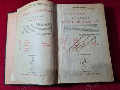 FRANSIZCA / TÜRKÇE - RESİMLİ BÜYÜK DİL KLAVUZU - 1. ve 2.CİLT