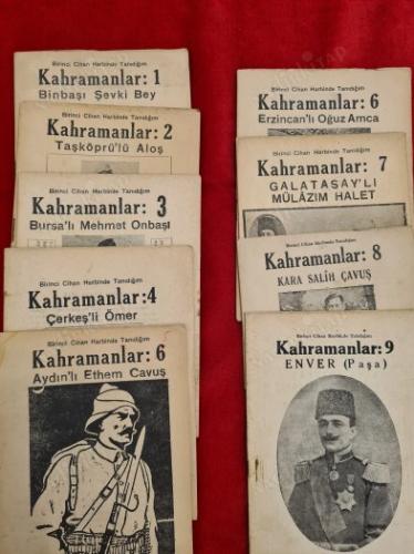 BİRİNCİ CİHAN HARBİNDE TANIDIĞIM KAHRAMANLAR ( 9 KAHRAMAN) - Şevki bey - Çerkeşli Ömer - Ethem Çavuş - Salih Çavuş - Enver Paşa