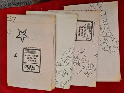 BOYAMA NAKIŞ DESENLERİ - karışık beyaz iş desenleri - 20