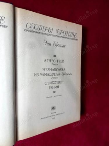 RUSÇA KİTAP - ( Agnes Gray. Wildfell Hall'dan bir yabancı. Şiirler ) / Агнес Грей. Не