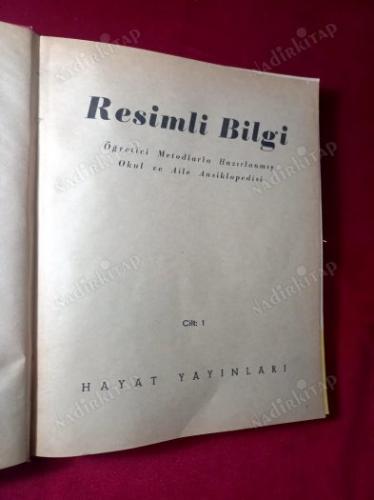 HAYAT RESİMLİ BİLGİ ANSİKLOPEDİSİ CİLT 1