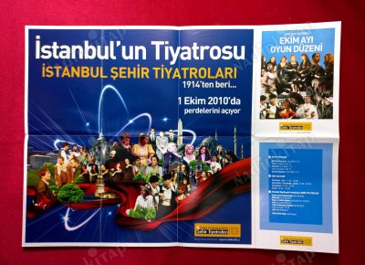 ŞEHİR TİYATROLARI 2010 - 2011 EKİM AYI OYUN DÜZENİ