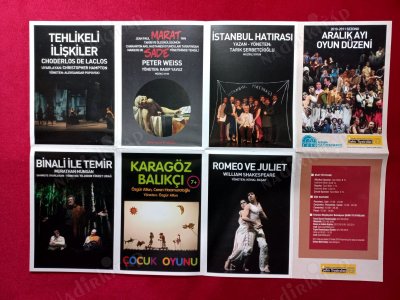 ŞEHİR TİYATROLARI 2010 - 2011 ARALIK AYI OYUN DÜZENİ