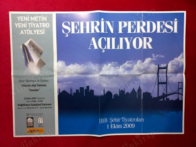 ŞEHİR TİYATROLARI 2009 - 2010 EKİM AYI OYUN DÜZENİ