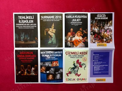 ŞEHİR TİYATROLARI 2010 - 2011 OCAK AYI OYUN DÜZENİ