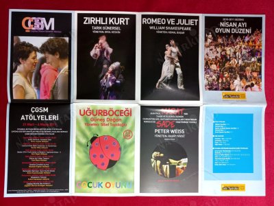 ŞEHİR TİYATROLARI 2010 - 2011 NİSAN AYI OYUN DÜZENİ