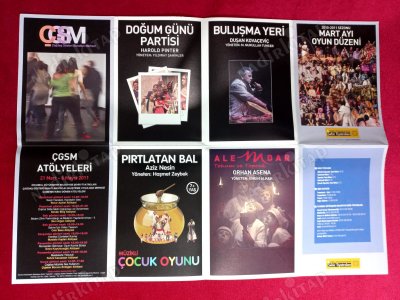 ŞEHİR TİYATROLARI 2010 - 2011 MART AYI OYUN DÜZENİ