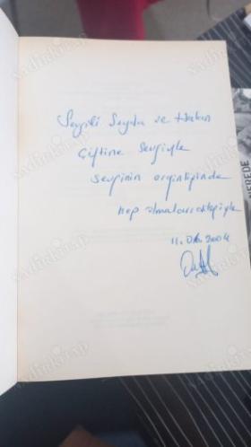 NAMUSLU NAMUSSUZ CENNETİNDE - İMZALI,İTHAFLI - 1. BASKI