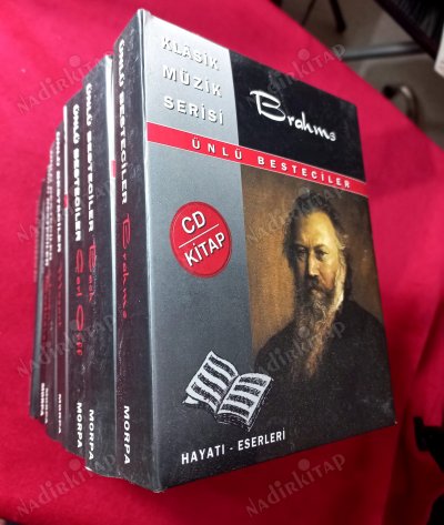KLASİK MÜZİK SERİSİ - ÜNLÜ BESTECİLER HAYATI VE ESERLERİ - CD + KİTAP