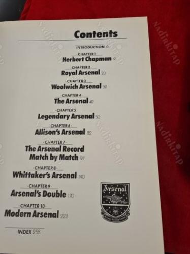 ARSENAL - THE OFFICIAL HISTORY - LITTLEWOODS CUP WINNERS 1987