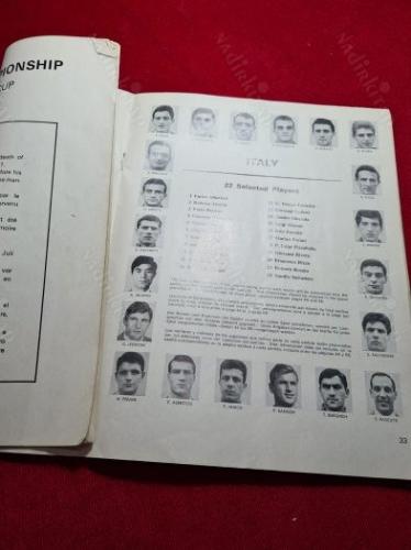 Jules Rimet Cup - World Championship England 1966 - Official Souvenir Programme