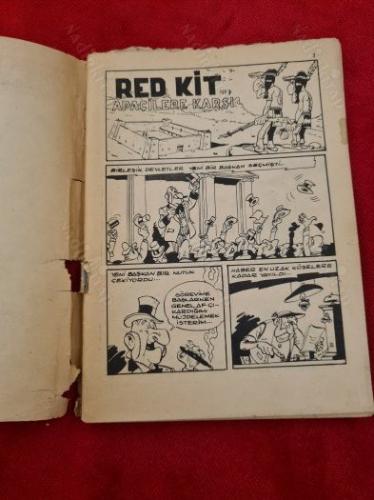 RED KİT - Daltonlar Apacilere Karşı SAYI 7 / GOŞOLAR ARASINDA / STRAPONTEN - 100 KURUŞ