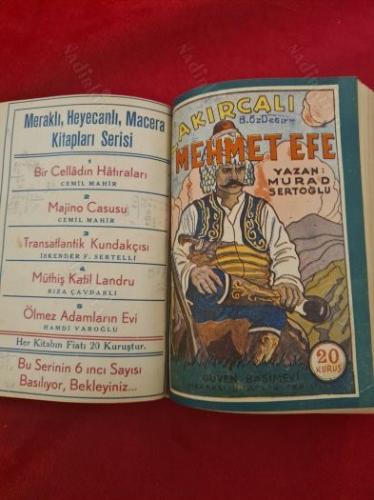 BİR CELLADIN HATIRALARI - MAJINO CASUSU - TRANSATLANTİK KUNDAKÇISI - MÜTHİŞ KATİL LANDRU -ÖLMEZ ADAMLARIN EVİ -ÇAKIRCALI MEHMET EFE - 6 Kitap tek cilt