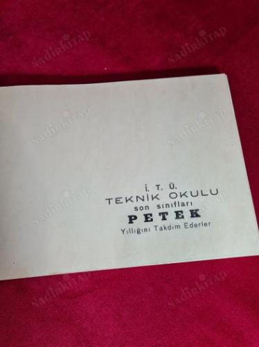 İTÜ TEKNİK OKULU PETEK YILLIĞI 58 - 59