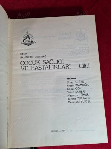 ÇOCUK SAĞLIĞI VE HASTALIKLARI CİLT: 1