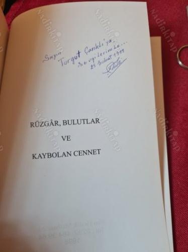 RÜZGAR BULUTLAR VE KAYBOLAN CENNET ( İthaflı ve İmzalı )