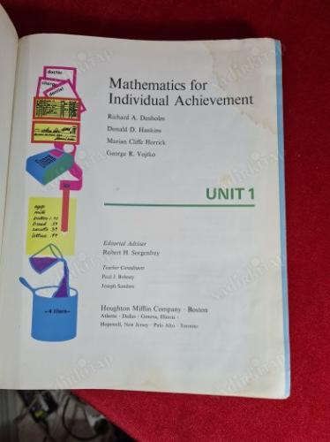 Mathematics for Individual Achievement - Hardcover