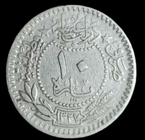 Mehmet Reşat (1909) 1327/6 10 Para