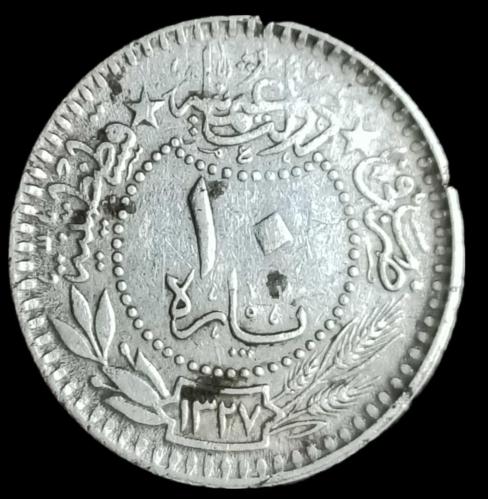 Mehmet Reşat (1909) 1327/8 10 Para